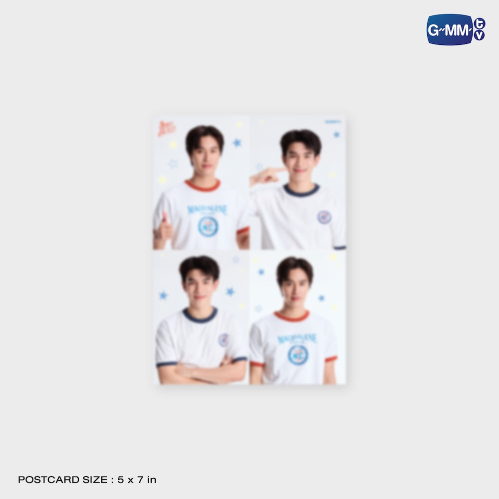 【PRE-ORDER】 GMMTV - ST. MAGDALENE COLLEGE SPORT T-SHIRT (WHITE) | TICKET TO HEAVEN