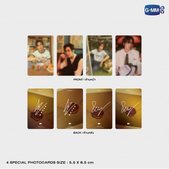 Thai BL GMMTV DMD Domundi Noppanut Guntachai Boun Warut Chawalitrujiwong Prem Until We Meet Again Between Us Studio Wabi Sabi Revamp: The Undead Story pre-order photobook album paody doll keychain A D