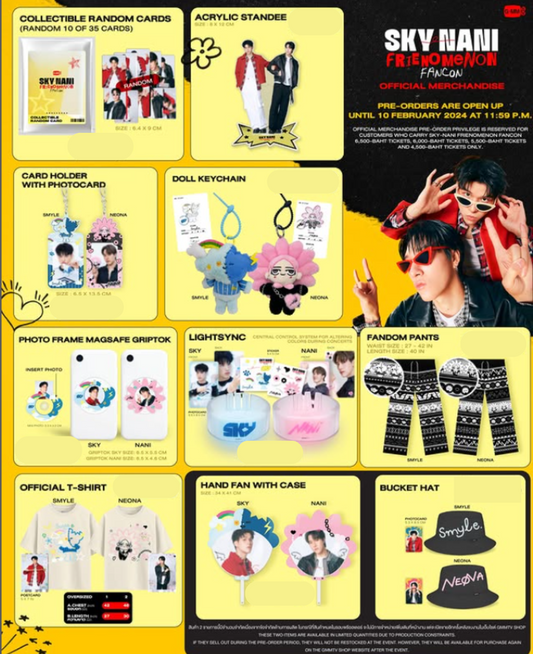 [PRE-ORDER] GMMTV - SKY-NANI FRIENOMENON FANCON OFFICIAL MERCHANDISE