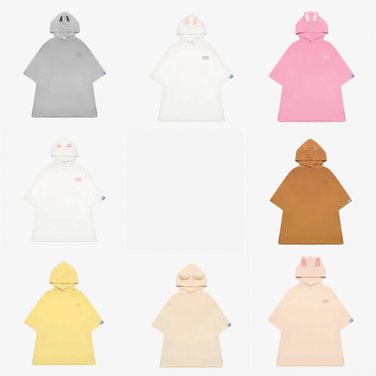STRAY KIDS - SKZOO Character Poncho | JYP JAPAN POPUP STORE 2025 Official Goods