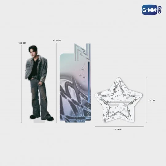 EUROPE GLOBAL PRE-ORDER GMMTV RISER CONCERT : THE FIRST RISE ACRYLIC STANDEE T-SHIRT DOLL KEYCHAIN BOX SET LYKN LYKN, JASP.ER, FELIZZ, CLO’VER, Krist, Nanon, Win Metawin, Gemini, Fourth, Phuwin, Perth