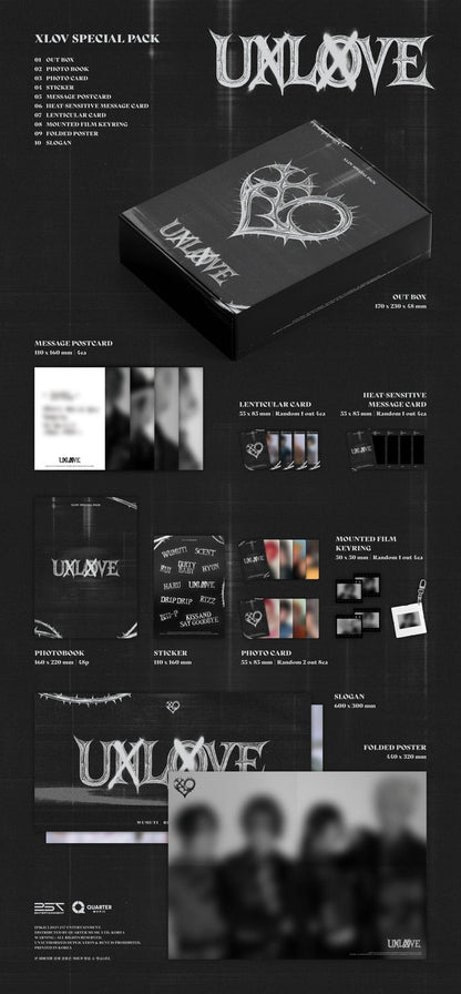 [PRE-ORDER] XLOV - 1ST MINI ALBUM [UXLXVE] (SPECIAL PACK VER.)