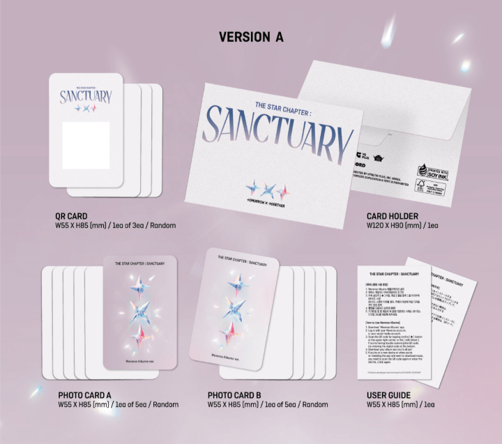 TOMORROW X TOGETHER 7th Mini Album [The Star Chapter: SANCTUARY] (Choose Your Version / Random / Set) + Pre-Order Benefits