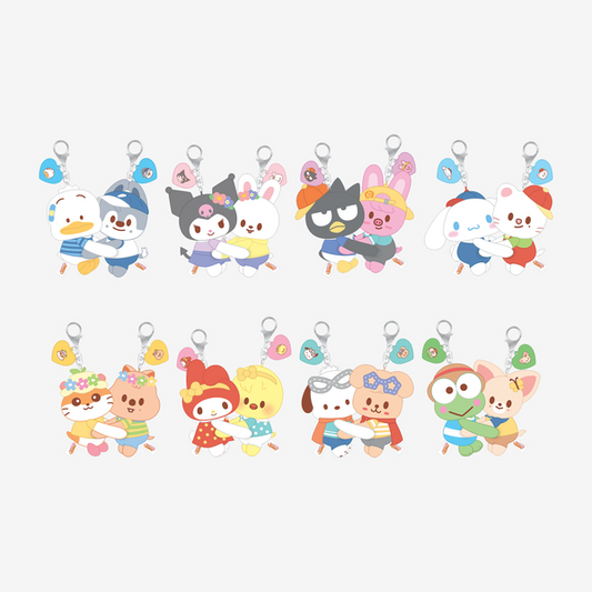 【PRE-ORDER】 STRAY KIDS - HUG PLUSH KEYRING 【SKZOO X SANRIO PHOTOCARD EVENT 2026】