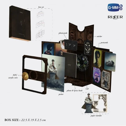 GMMTV - NANON SEVEN ALBUM : THE SECOND CHAPTER bad buddy the gifted lykn chimon perthsanta geminifourth taynew photocard album boxset polcasan nilkhnake