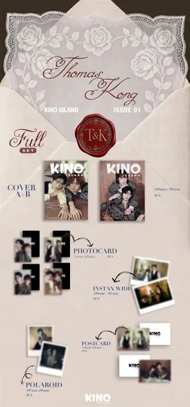 【PRE-ORDER】 KINO ISLAND - [A+B] KINO ISLAND ISSUE 01 : THOMASKONG
