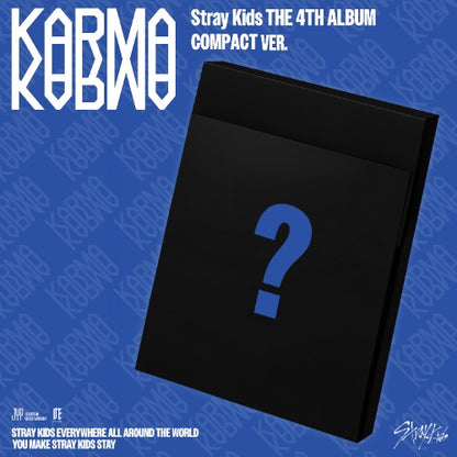 [PRE-ORDER] STRAY KIDS - 4th Full Album "KARMA" [Compact Ver.] + Pre-Order Benefit (Choose POB)