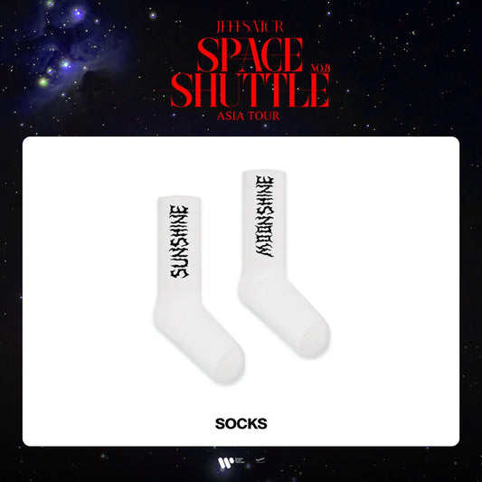 [PRE-ORDER] Jeff Satur - Asia Tour Socks (Space Shuttle No.8)