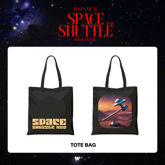 [PRE-ORDER] Jeff Satur - Asia Tour Tote Bag (Space Shuttle No.8)