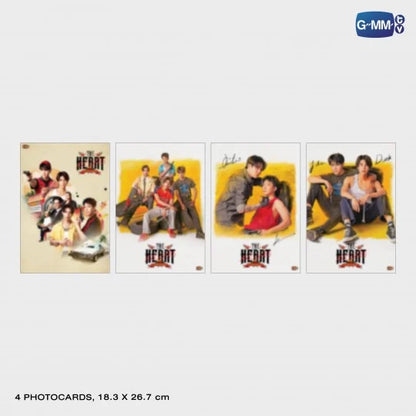 [PRE-ORDER] GMMTV - DVD BOXSET THE HEART KILLERS + Funiki Gift: Official Postcard or Photocard