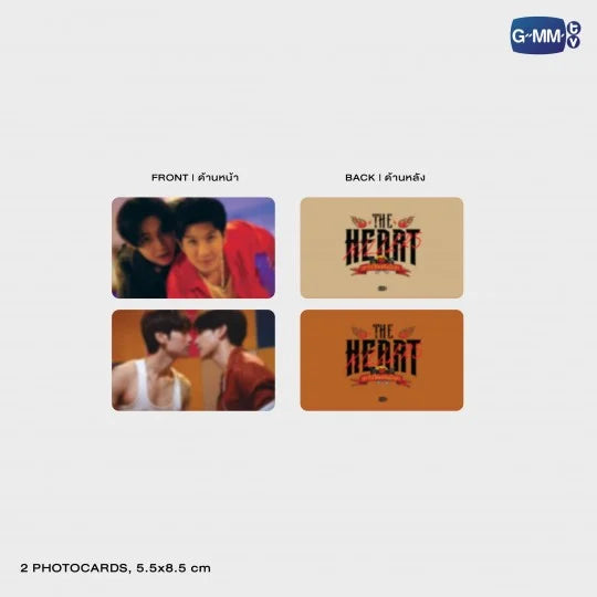 [PRE-ORDER] GMMTV - THE HEART KILLERS NOVEL 3rd EDITION (THAI VERSION)