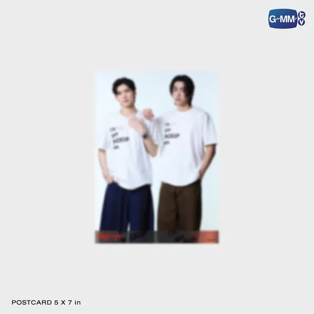 【PRE-ORDER】GMMTV - I’M NOT YOUR BACKUP PLAN T-SHIRT | ONLY FRIENDS : DREAM ON