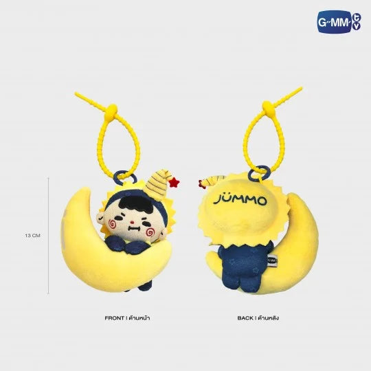 [PRE-ORDER] GMMTV - JUNIOR MARK SHINERISE FANCON; JUMMO OVER THE MOON DOLL KEYCHAIN
