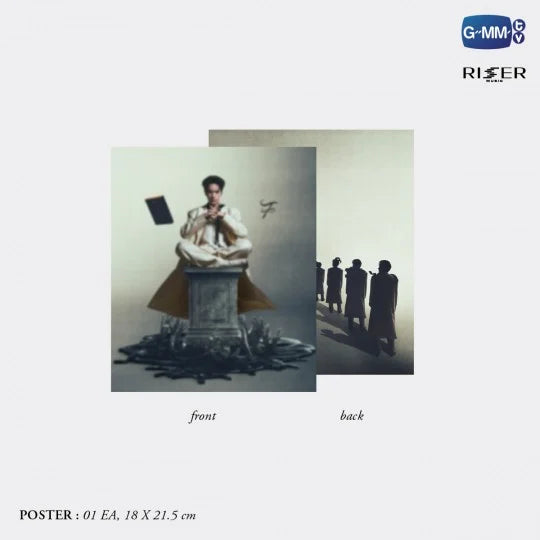 GMMTV - NANON SEVEN ALBUM : THE SECOND CHAPTER bad buddy the gifted lykn chimon perthsanta geminifourth taynew photocard album boxset polcasan nilkhnake