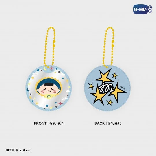 [PRE-ORDER] GMMTV - JUNIOR MARK SHINERISE FANCON: JUMMO POCKET MIRROR 2 LAYERS KEYCHAIN