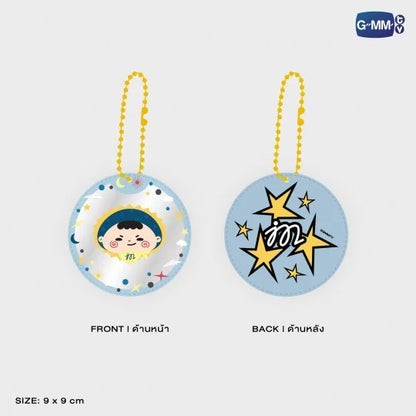 [PRE-ORDER] GMMTV - JUNIOR MARK SHINERISE FANCON: JUMMO POCKET MIRROR 2 LAYERS KEYCHAIN