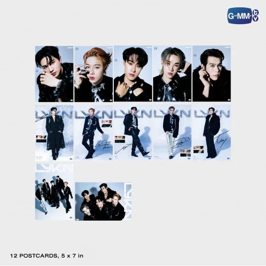 [PRE-ORDER] GMMTV - LYKN JUMBO POSTCARD SET | LYKN UNLEASHED CONCERT