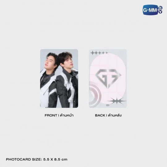 [PRE-ORDER] GMMTV -LOOK KHUNNOO ACRYLIC CLIP STAND WITH GEMINIFOURTH PHOTOCARD