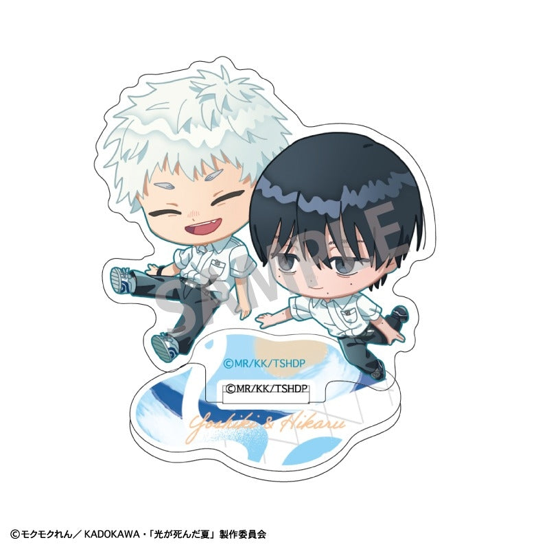 [PRE-ORDER] The Summer Hikaru Died - Mini Acrylic Stand Yoshiki & Hikaru School Uniform