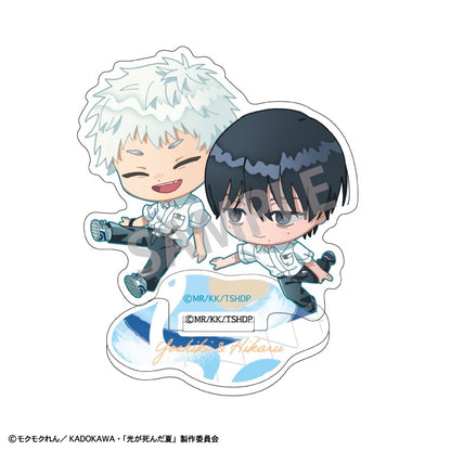 [PRE-ORDER] The Summer Hikaru Died - Mini Acrylic Stand Yoshiki & Hikaru School Uniform