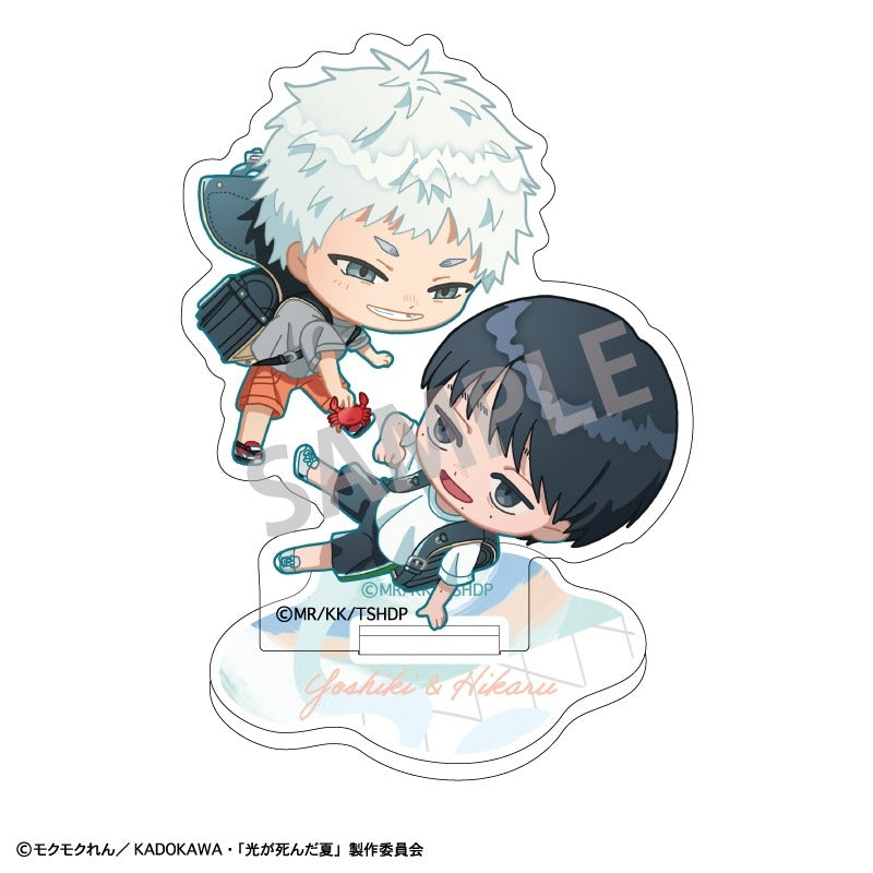 [PRE-ORDER] The Summer Hikaru Died - Mini Acrylic Stand Yoshiki & Hikaru Playful