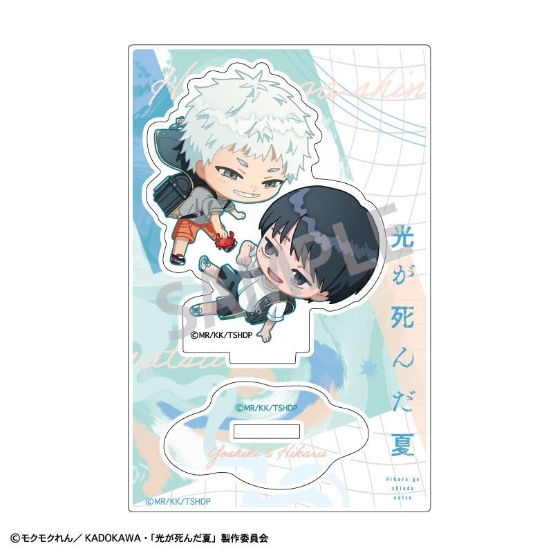 [PRE-ORDER] The Summer Hikaru Died - Mini Acrylic Stand Yoshiki & Hikaru Playful