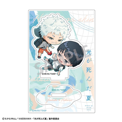 [PRE-ORDER] The Summer Hikaru Died - Mini Acrylic Stand Yoshiki & Hikaru Playful