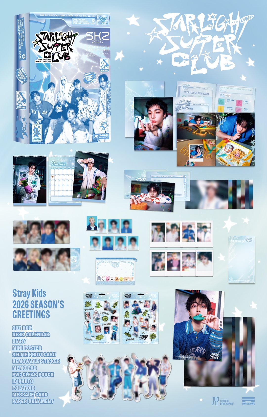 [PRE-ORDER] STRAY KIDS - 2026 SEASON'S GREETINGS [STARLIGHT SUPPER CLUB] + PRE-ORDER BENEFIT (SELECT STORE)