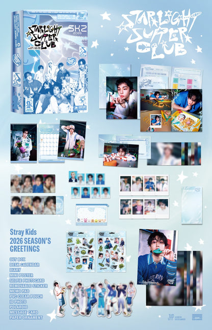 [PRE-ORDER] STRAY KIDS - 2026 SEASON'S GREETINGS [STARLIGHT SUPPER CLUB] + PRE-ORDER BENEFIT (SELECT STORE)
