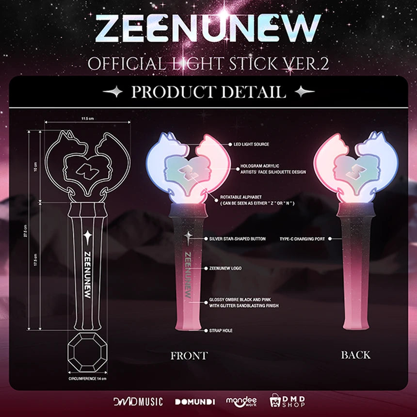 [PRE-ORDER] ZEENUNEW - OFFICIAL LIGHT STICK VER.2