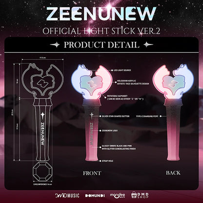 [PRE-ORDER] ZEENUNEW - OFFICIAL LIGHT STICK VER.2
