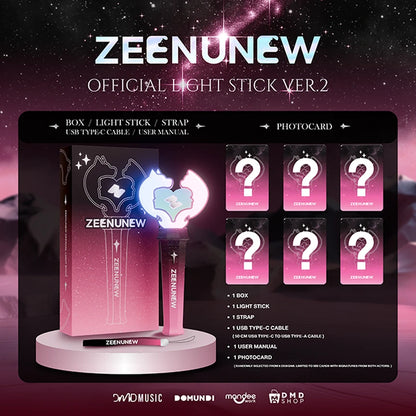 [PRE-ORDER] ZEENUNEW - OFFICIAL LIGHT STICK VER.2