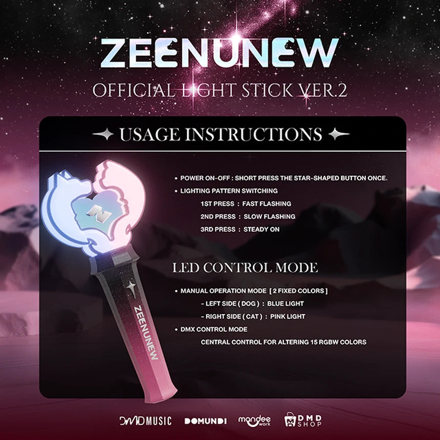[PRE-ORDER] ZEENUNEW - OFFICIAL LIGHT STICK VER.2