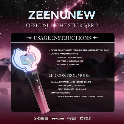 [PRE-ORDER] ZEENUNEW - OFFICIAL LIGHT STICK VER.2
