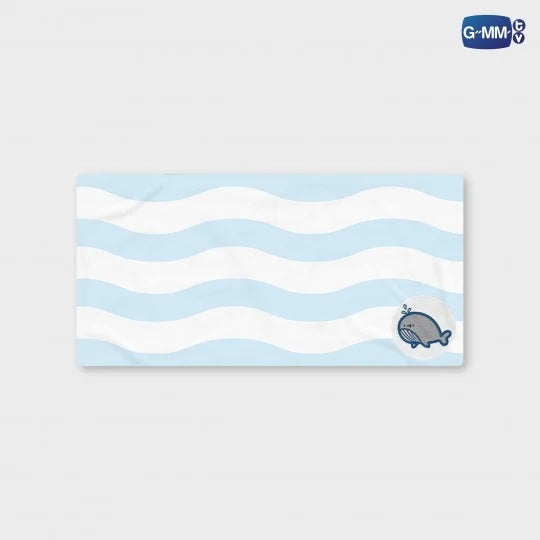 [PRE-ORDER] GMMTV - WHALE STORE XOXO | MILKLOVE WHALE TOWEL