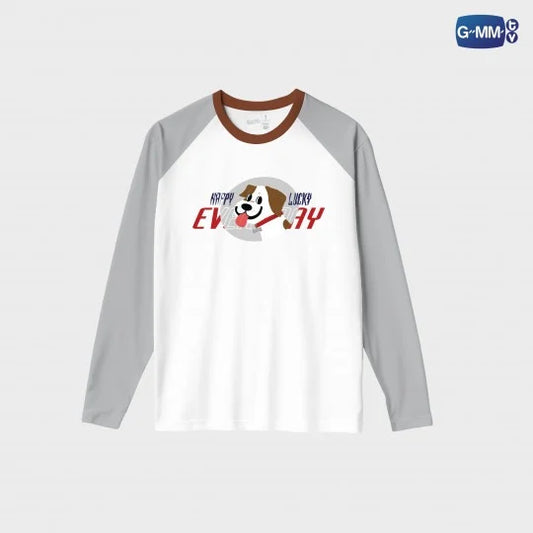 [PRE-ORDER] GMMTV - BOYS IN LOVE | HAPPY LUCKY EVERYDAY LONG SLEEVE T-SHIRT