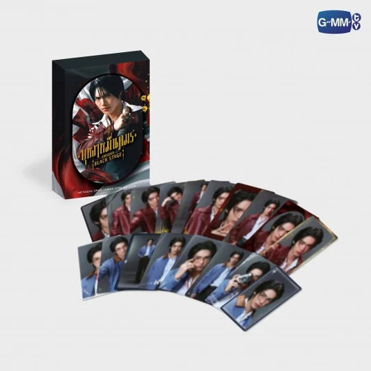 [PRE-ORDER] GMMTV - ENIGMA BLACK STAGE COLLECTIBLE CARD SET | WIN METAWIN