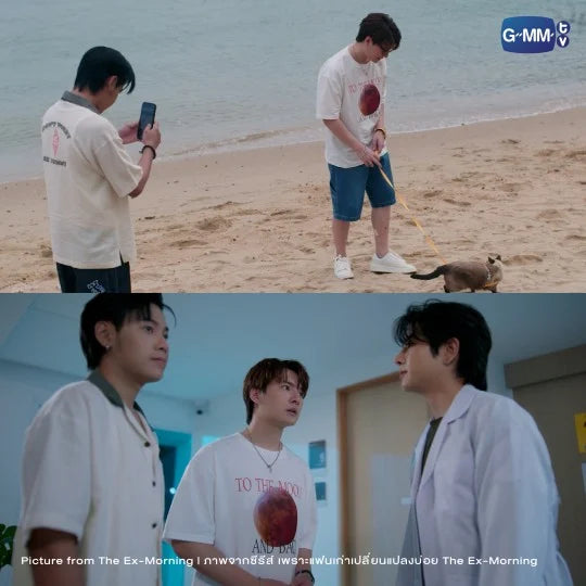 [PRE-ORDER] GMMTV - THE EX-MORNING TO THE MOON AND BACK T-SHIRT | KRISTSINGTO