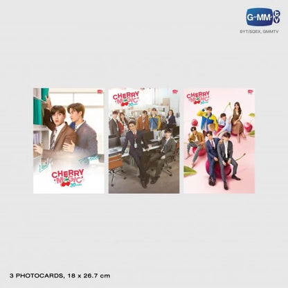 [SALE] GMMTV - CHERRY MAGIC BOXSET [ALL 12 UNCUT EP + PHOTOBOOK + PREMIUM GIFTS]