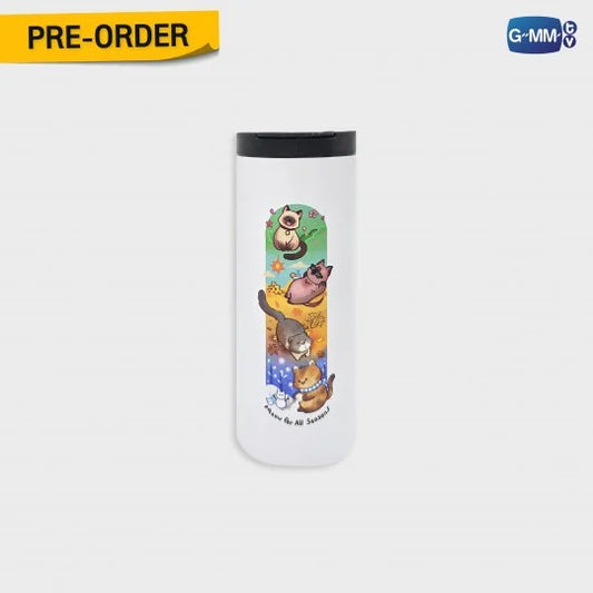 [PRE-ORDER] GMMTV - MEOW FOR ALL SEASONS TUMBLER | THE EX-MORNING