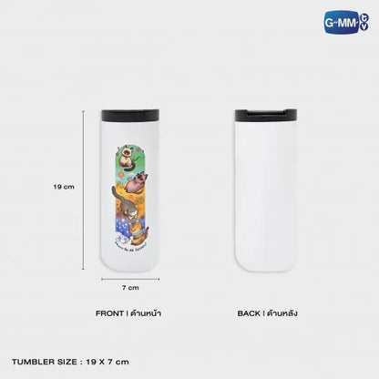 [PRE-ORDER] GMMTV - MEOW FOR ALL SEASONS TUMBLER | THE EX-MORNING