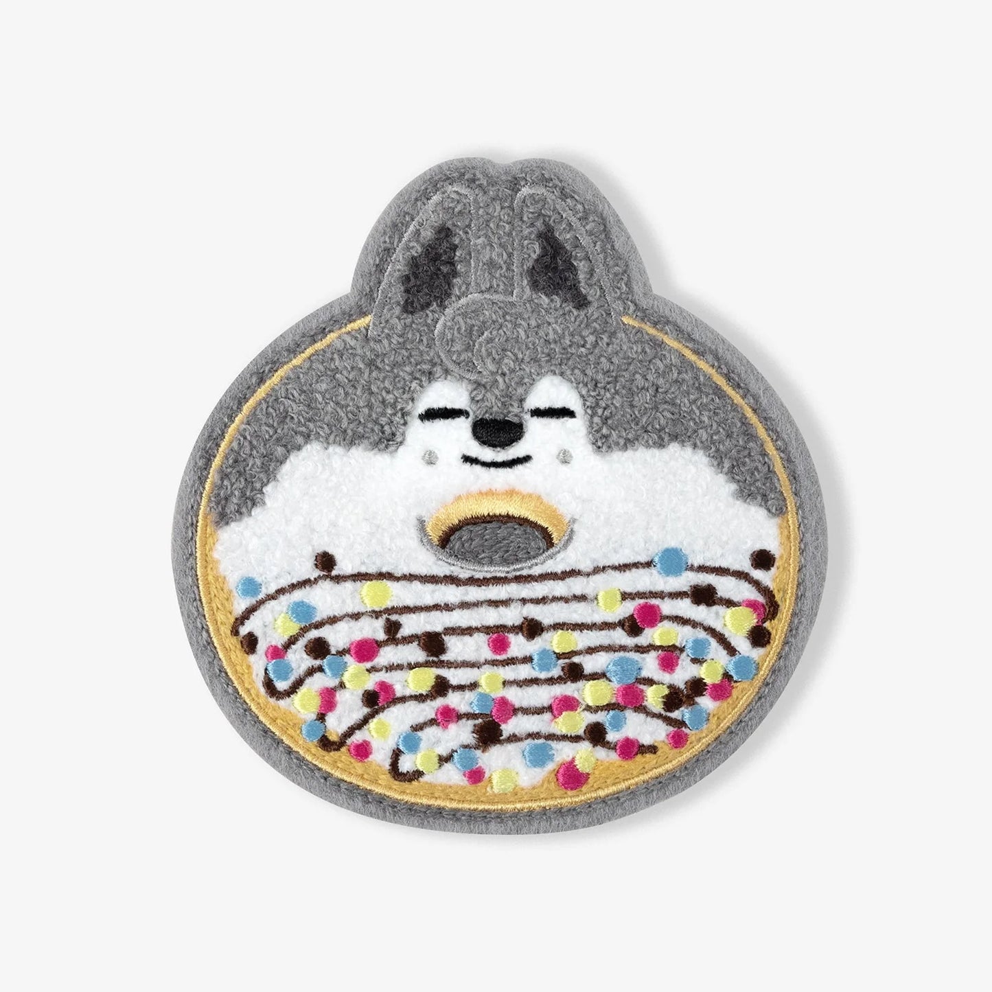 [PRE-ORDER] STRAY KIDS - SKZOO POPUP STORE JAPAN 2025 CHENILLE EMBROIDERY COASTER