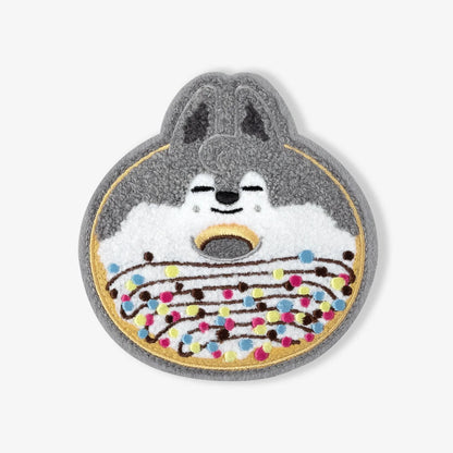 [PRE-ORDER] STRAY KIDS - SKZOO POPUP STORE JAPAN 2025 CHENILLE EMBROIDERY COASTER