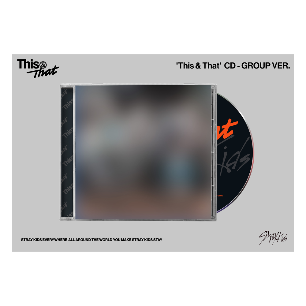 【PRE-ORDER】 STRAY KIDS - 'THIS & THAT' CD - GROUP VER.