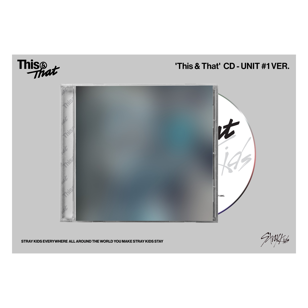 【PRE-ORDER】 STRAY KIDS - 'THIS & THAT' CD - UNIT #1 VER.