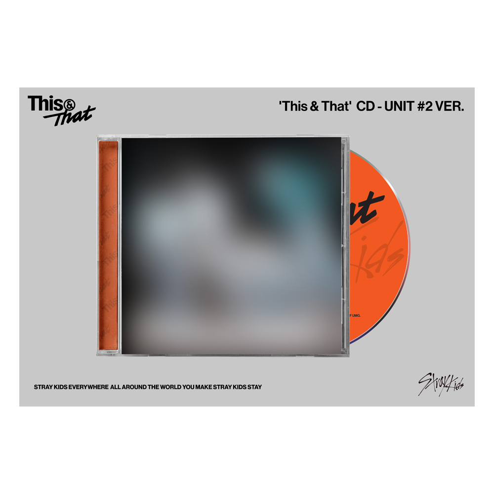 【PRE-ORDER】 STRAY KIDS - 'THIS & THAT' CD - UNIT #2 VER.