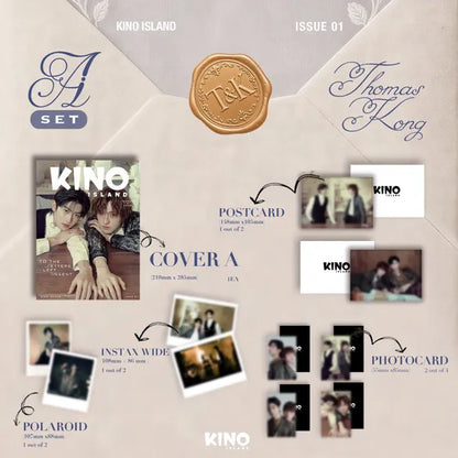 【PRE-ORDER】 KINO ISLAND - [A] KINO ISLAND ISSUE 01 : THOMASKONG