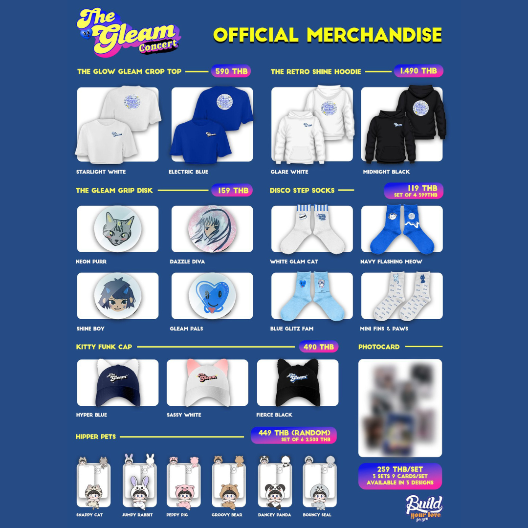 [PRE-ORDER] BUILD JAKAPAN - THE GLEAM CONCERT OFFICIAL MERCHANDISE + FREE PHOTOCARD GIFT + LOTTERY